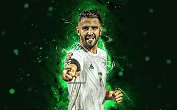 Riyad Mahrez-Algeria-affisch