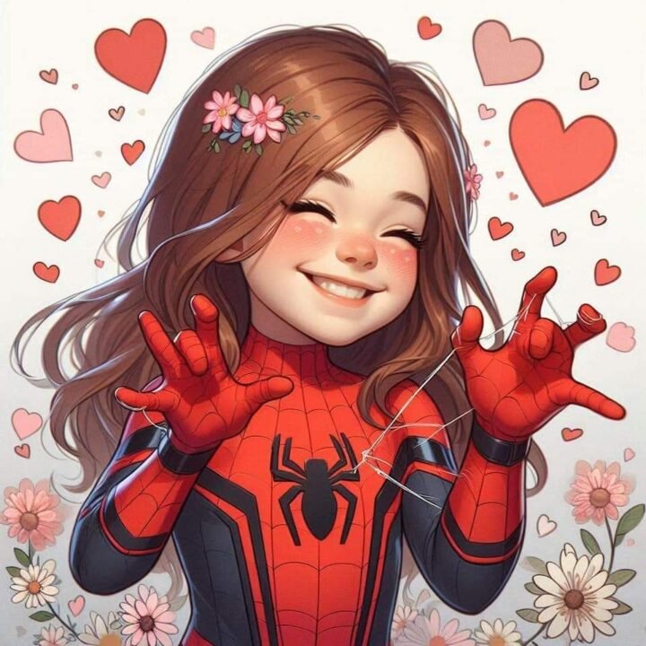 Spindelkvinna Affisch 30×40 CM