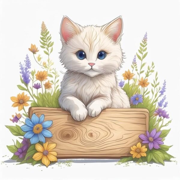 S?t Katt Affisch