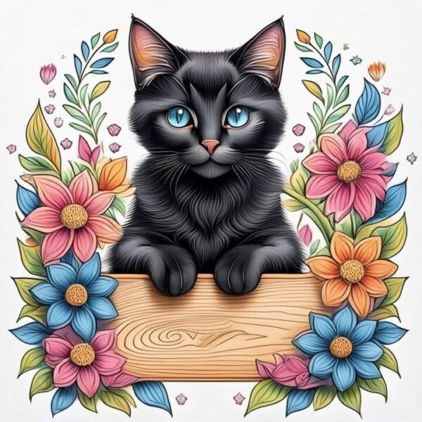 S?t Katt Affisch