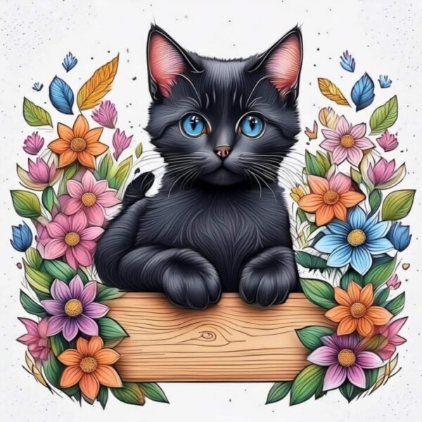 S?t Katt Affisch