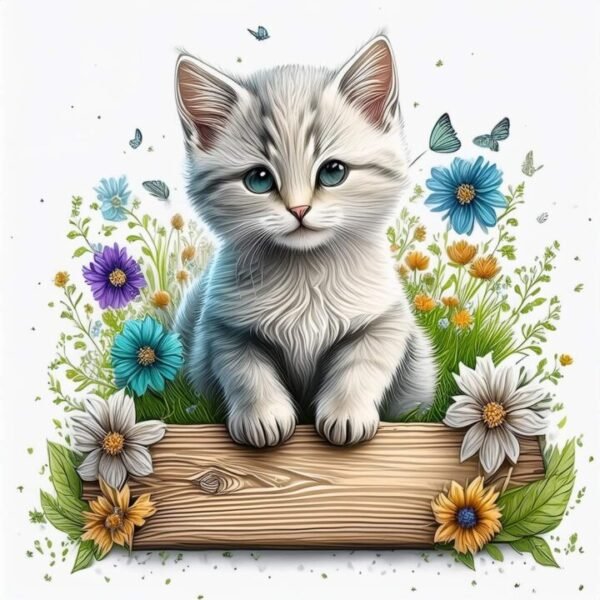 S?t Katt Affisch