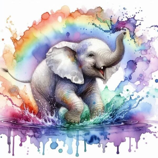 Elefant Affisch