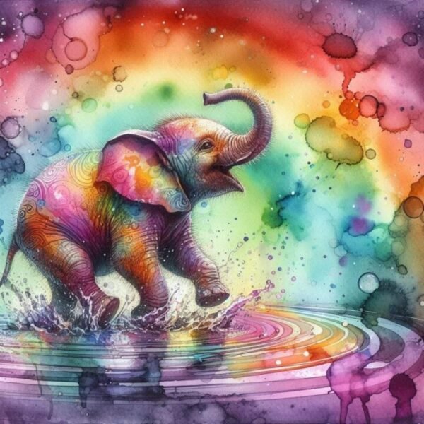 Elefant Affisch