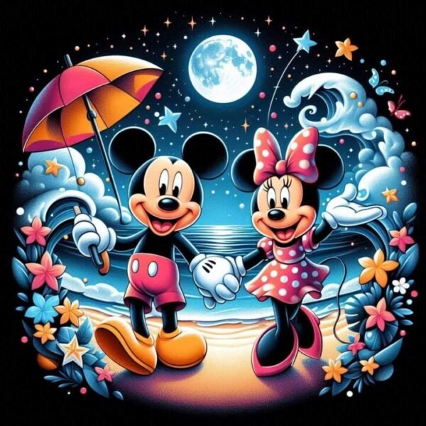 Barnrum Micky Mouse Affisch