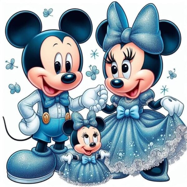 Barnrum Micky Mouse Affisch