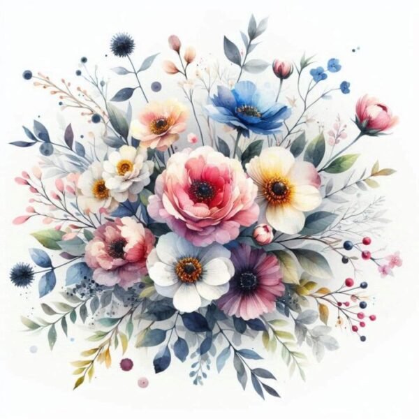 Blomma Affisch