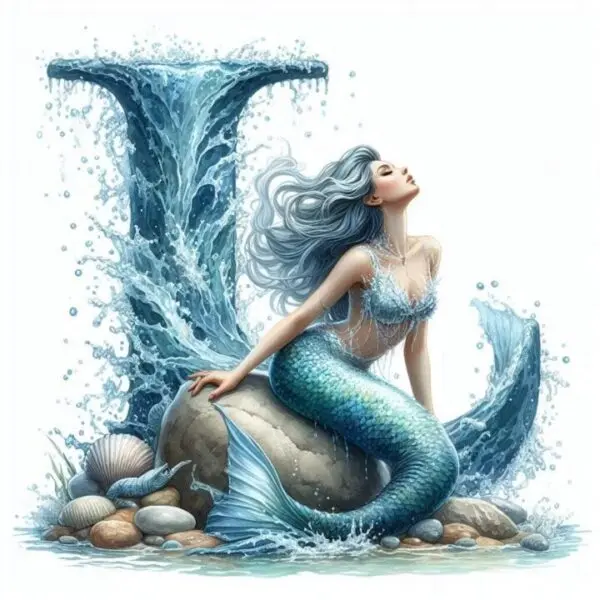 Fisk Alfabet Affisch L