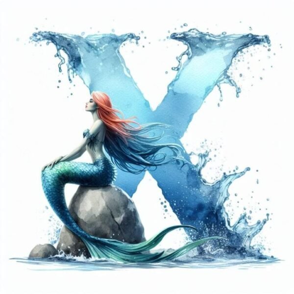 Fisk Alfabet Affisch X