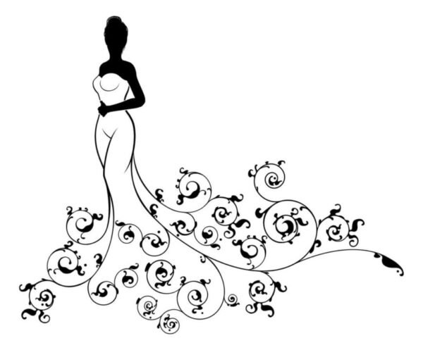 Wedding girl Affisch