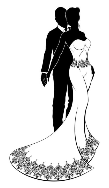 Wedding girl Affisch