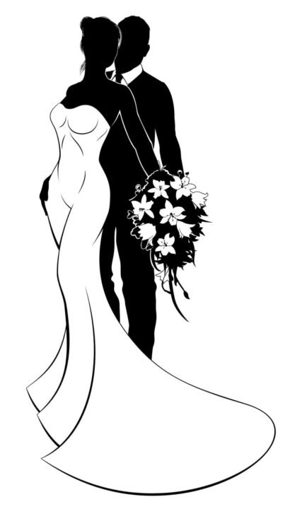 Wedding girl Affisch