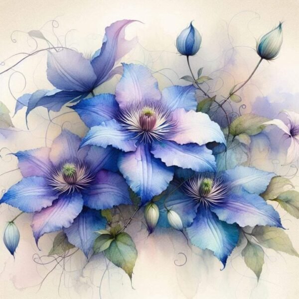 Blomma Affisch