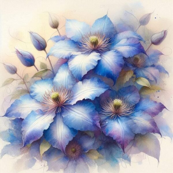 Blomma Affisch