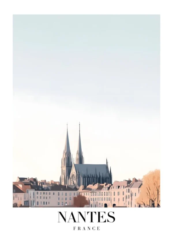 Världsstäder Affisch/Poster/Print/Tavla