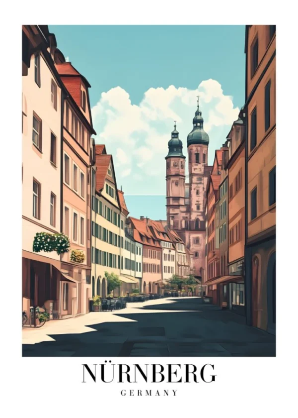 Världsstäder Affisch/Poster/Print/Tavla