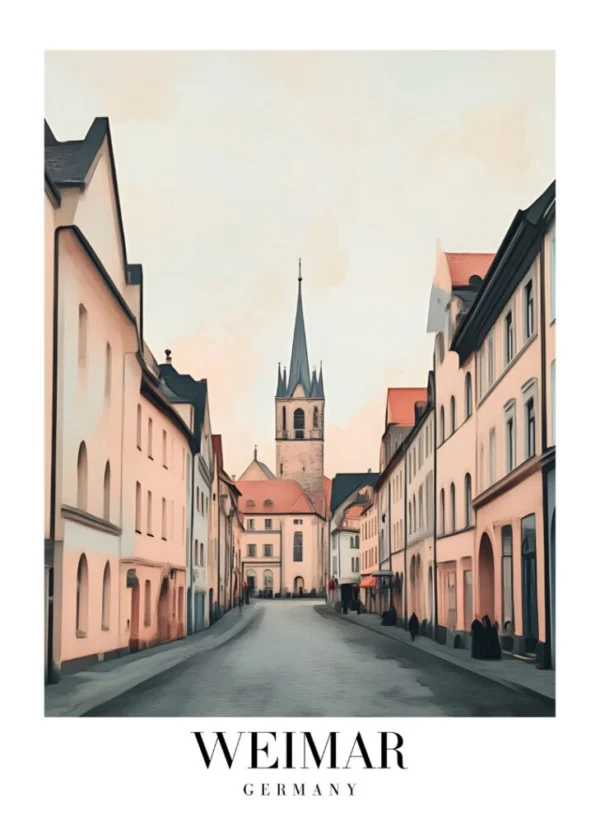 Världsstäder Affisch/Poster/Print/Tavla