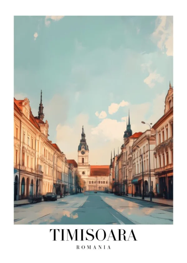 Världsstäder Affisch/Poster/Print/Tavla
