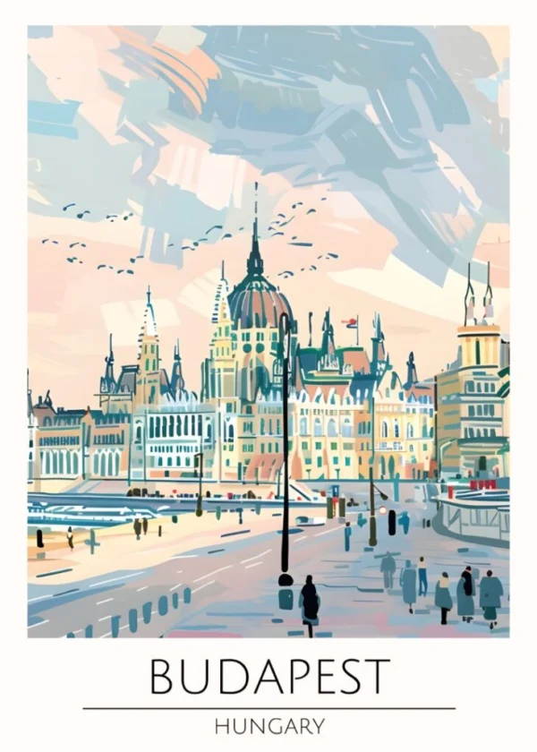 Världsstäder Affisch/Poster/Print/Tavla
