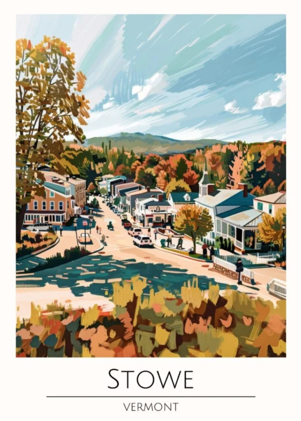 Världsstäder Affisch/Poster/Print/Tavla