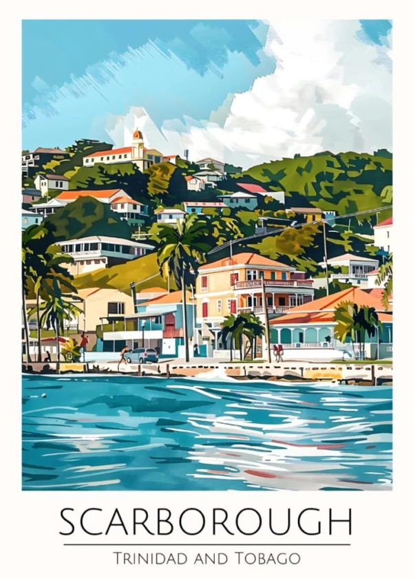 Världsstäder Affisch/Poster/Print/Tavla