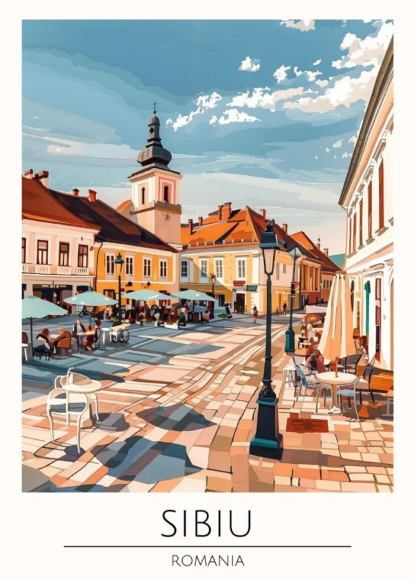 Världsstäder Affisch/Poster/Print/Tavla