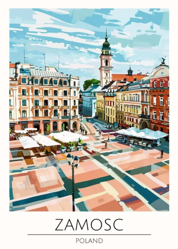 Världsstäder Affisch/Poster/Print/Tavla