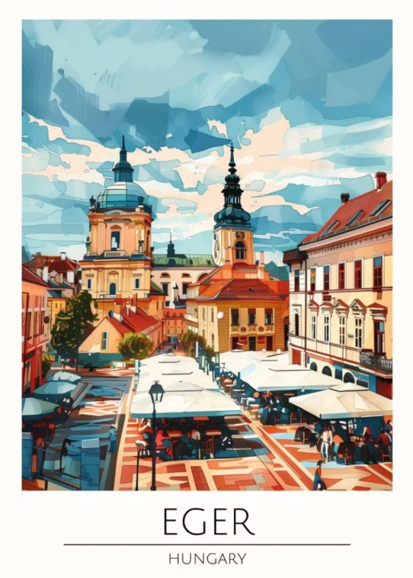 Världsstäder Affisch/Poster/Print/Tavla