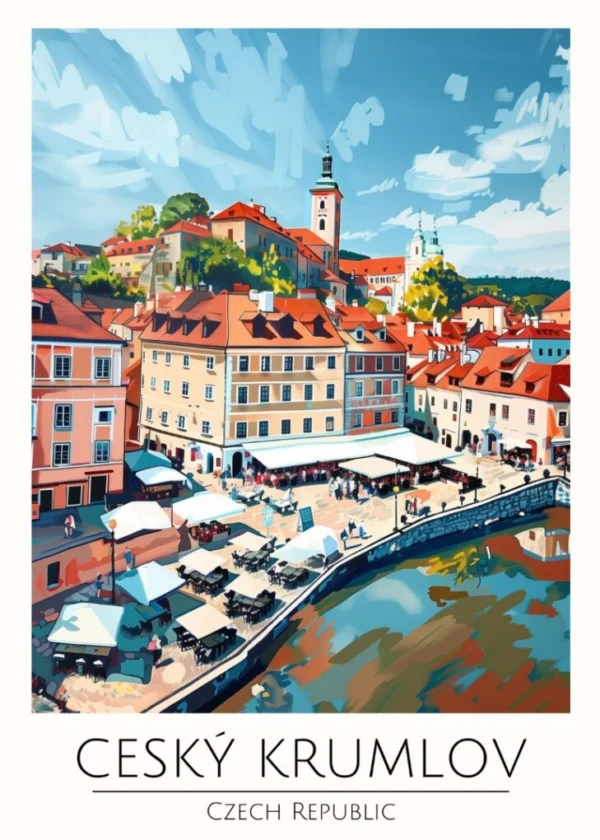 Världsstäder Affisch/Poster/Print/Tavla