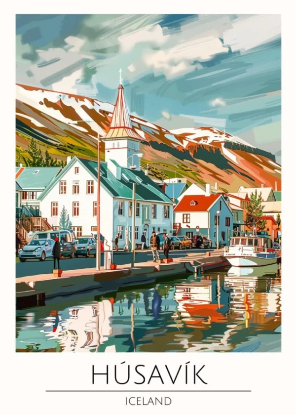 Världsstäder Affisch/Poster/Print/Tavla
