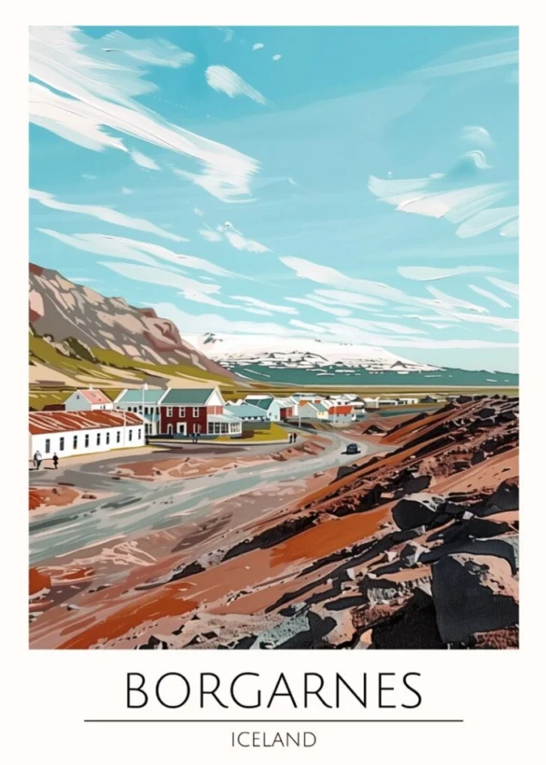 Världsstäder Affisch/Poster/Print/Tavla