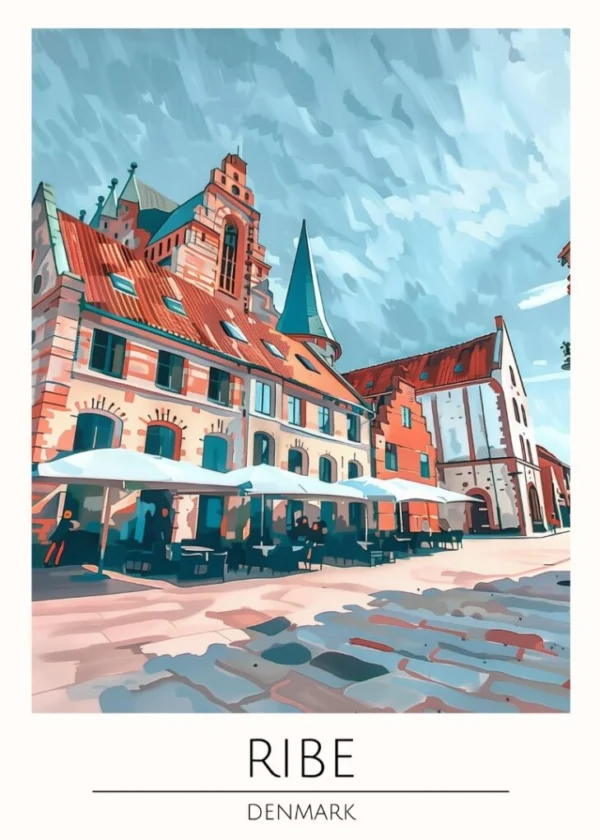Världsstäder Affisch/Poster/Print/Tavla