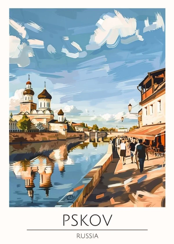 Världsstäder Affisch/Poster/Print/Tavla