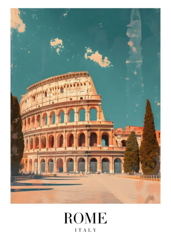ROME ITALY Affisch/Poster/Print/Tavla