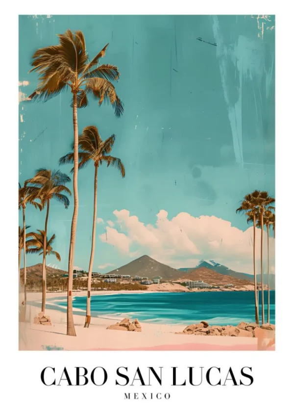 Cabo San Lucas Affisch/Poster/Print/Tavla