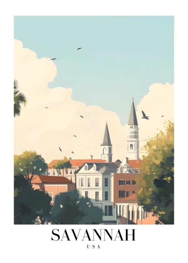 Världsstäder Affisch/Poster/Print/Tavla