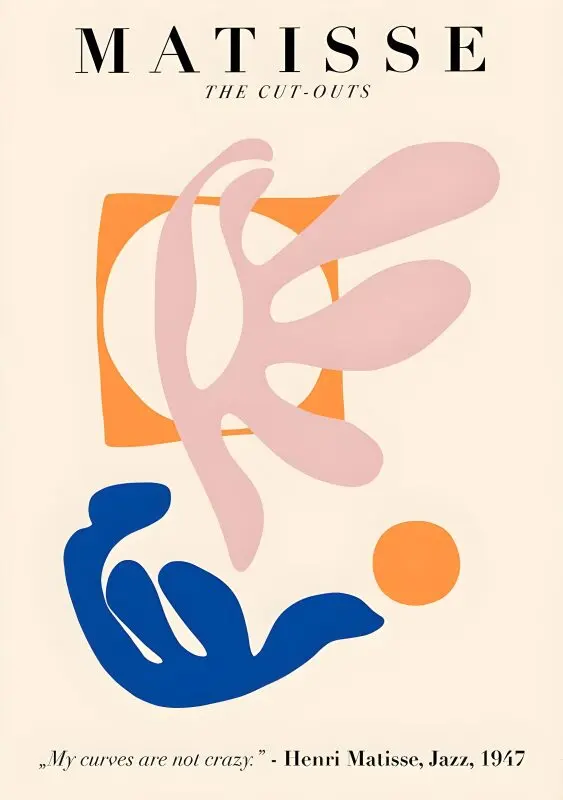 Abstrakt Affisch/Poster/Tavla/Print – Modern Väggkonst i Flera Storlekar | Högkvalitativt Fotopapper
