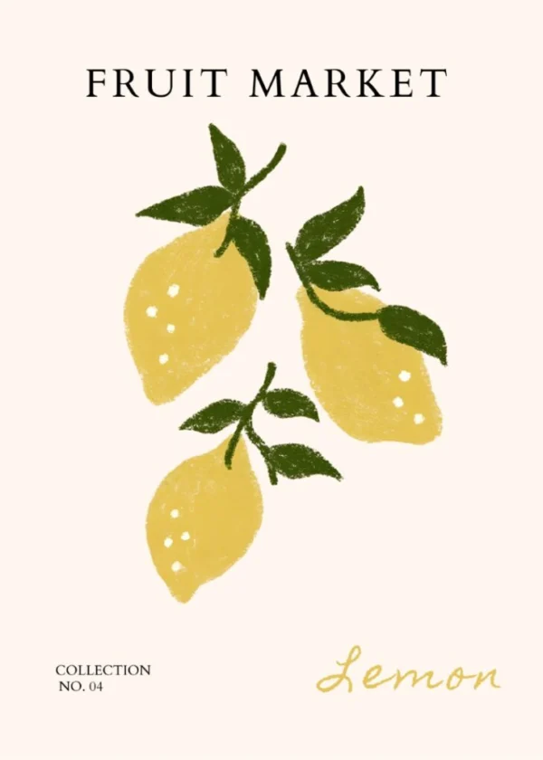 Posters för Kök – Snygga & Retro-Inspirerade Kökstavlor